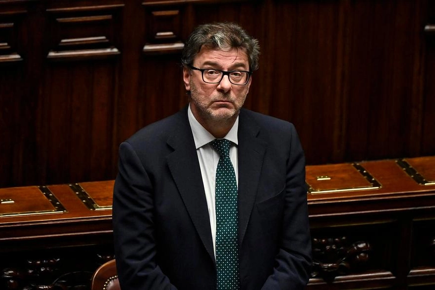 Il ministro dell'Economia, Giancarlo Giorgetti (Ansa)