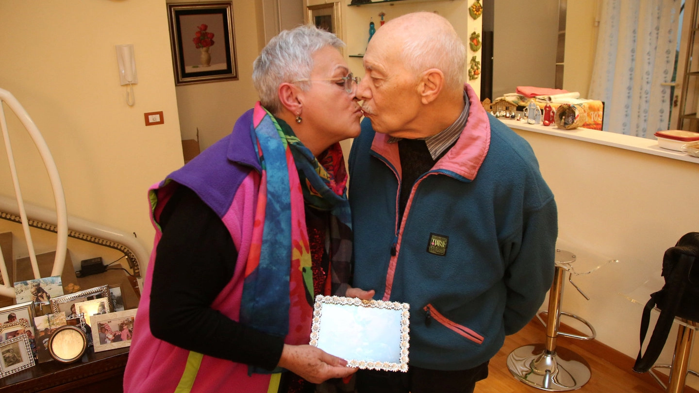 Alberto Lena e sua moglie Lorena Savastano, entrambi forlivesi, 82 anni lui, 72 lei