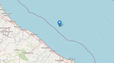 Terremoto oggi a Pesaro: ancora tre scosse al largo della costa