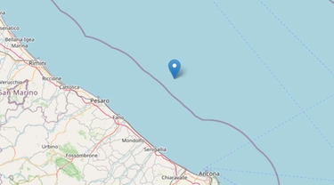 Terremoto oggi a Pesaro: ancora tre scosse al largo della costa
