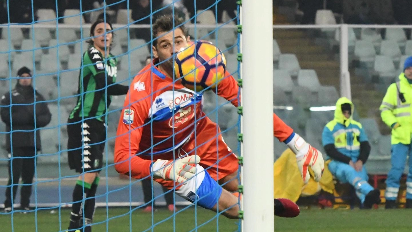 Pescara-Sassuolo 1-3, il secondo gol di Matri (Ansa)