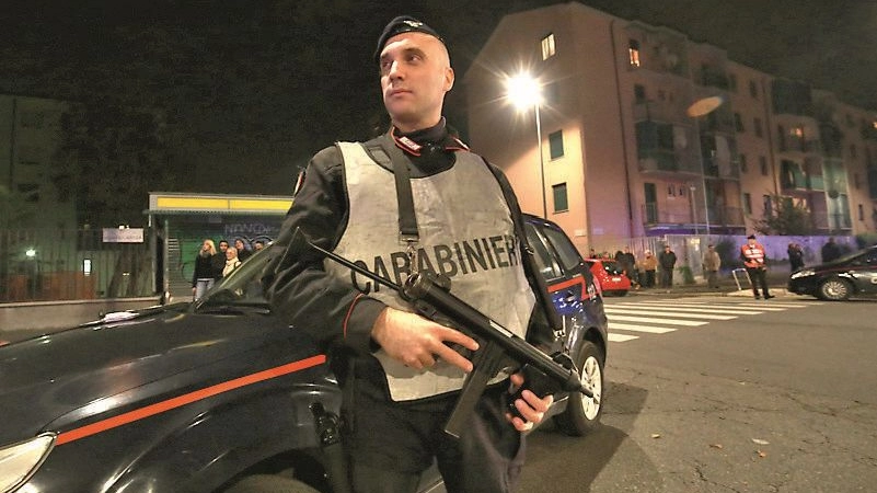 I reparti antiterrorismo dei carabinieri a Civitanova