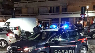 I carabinieri a Marina di Carrara