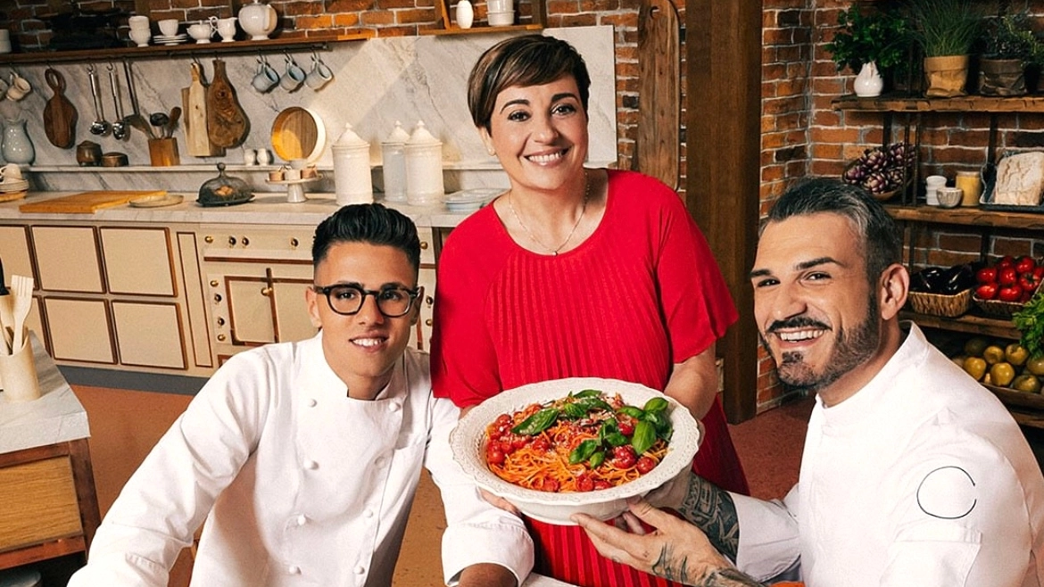 Ricette d'Italia con Benedetta Rossi e gli chef David Fiordigiglio e Roberto Di Pinto 