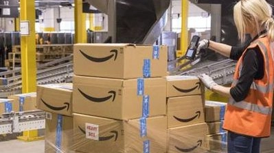 Uno dei poli logistici di Amazon