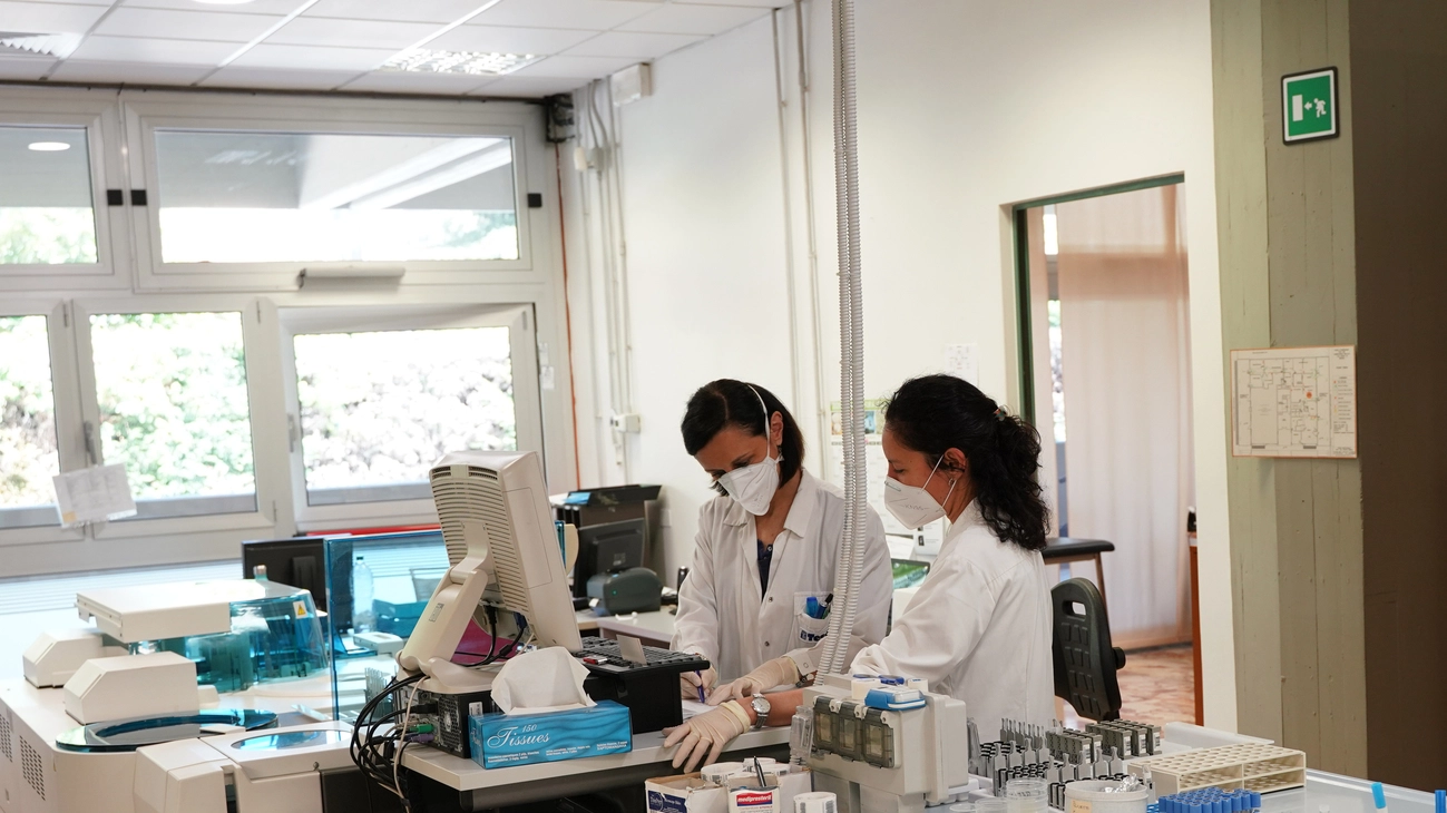 Test Coronavirus in laboratorio (FotoFiocchi)