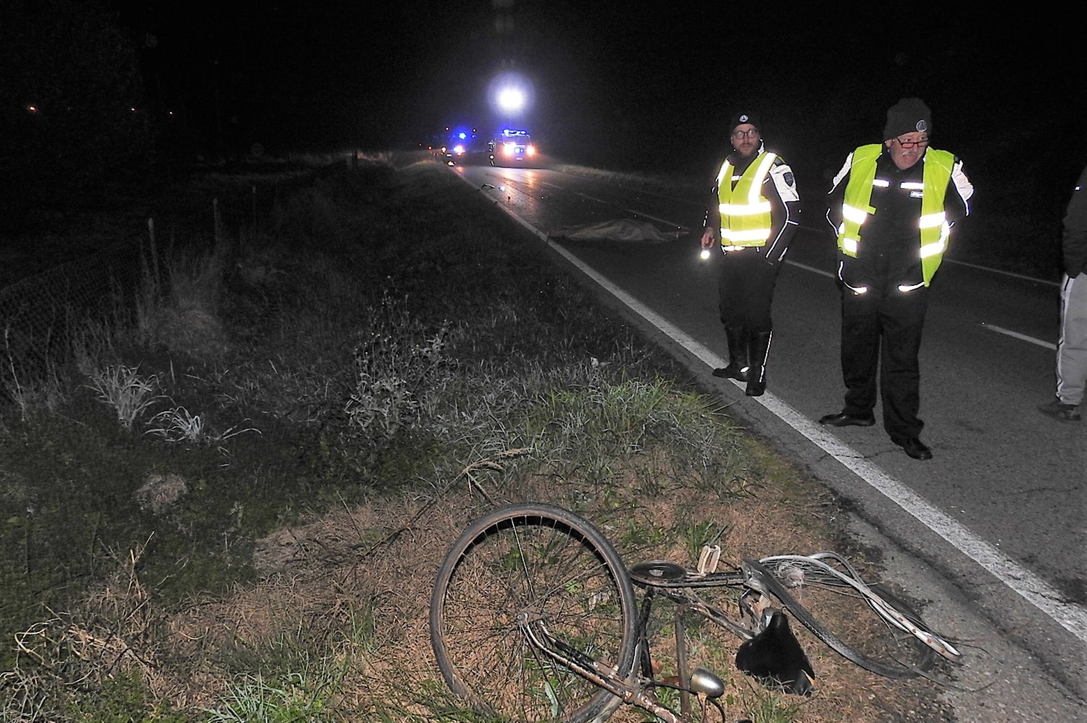 Incidente a Lugo, ciclista investito da un furgone (Foto Scardovi)
