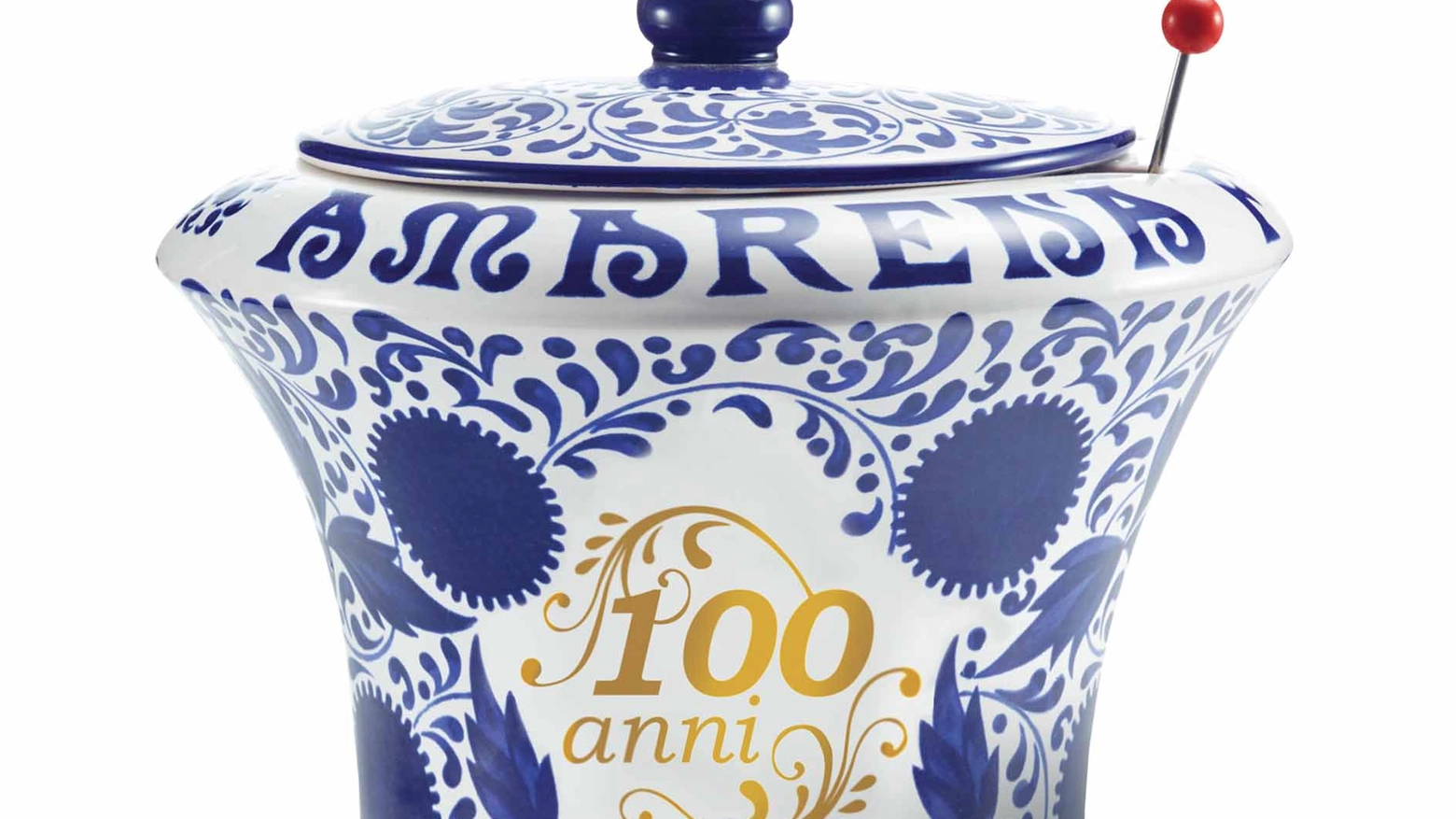 Il vaso per i 100 anni di Amarena Fabbri