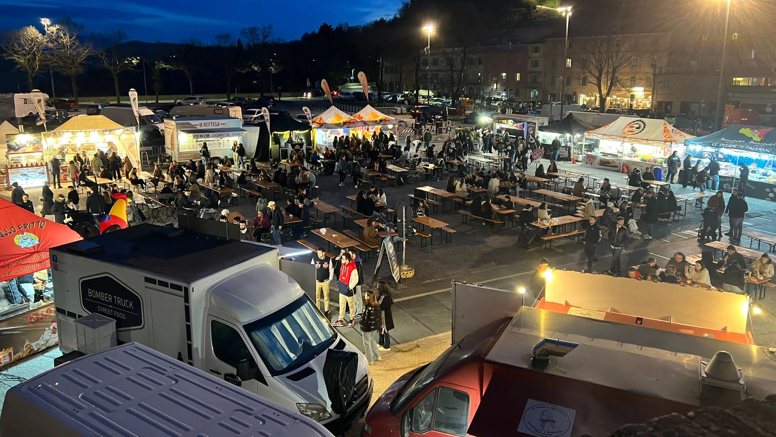 Domenica sera all’apertura dello street food di Urbino a Borgo Mercatale 