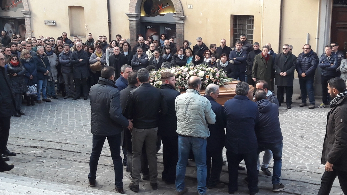 Fabriano, i funerali di Gianna Pieralisi Casoli  (Foto Dimarco Palombi)