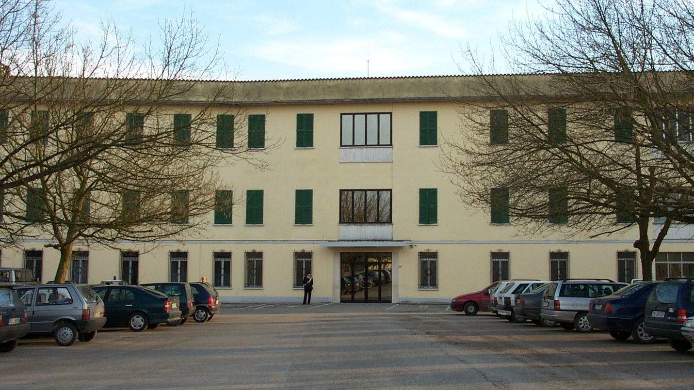 L’entrata degli Istituti Polesani (foto Donzelli)