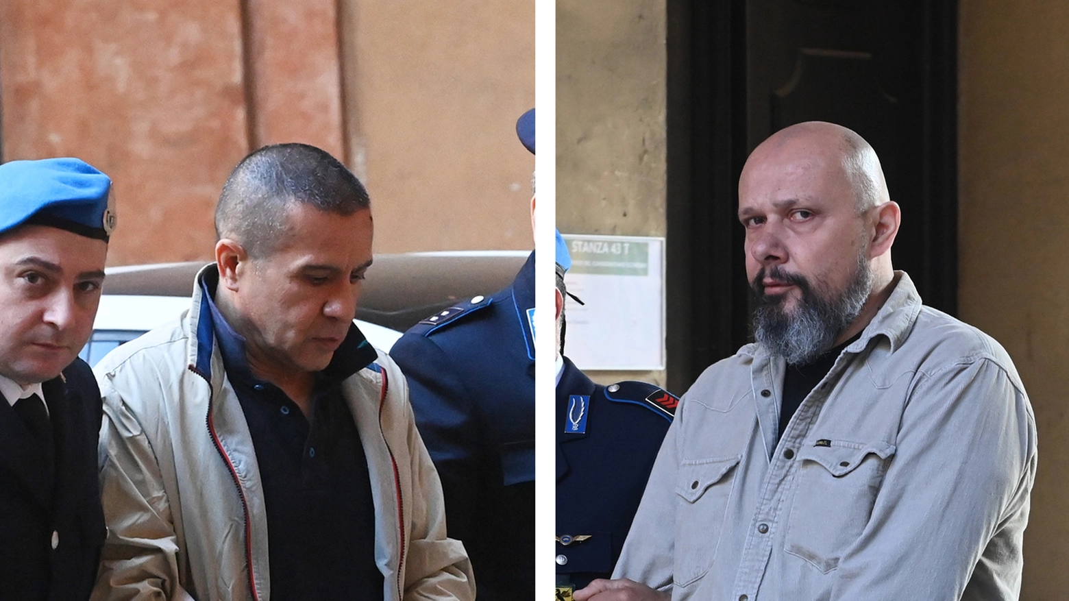 I due imputati: l’ex marito Claudio Nanni, accusato di essere il mandante del delitto, e il sicario reo confesso, il 55enne Pierluigi Barbieri