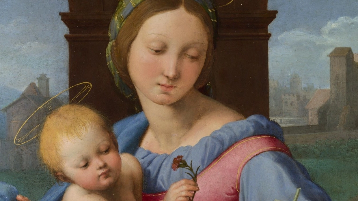 La Madonna Aldobrandini è ora esposta alla mostra di Urbino