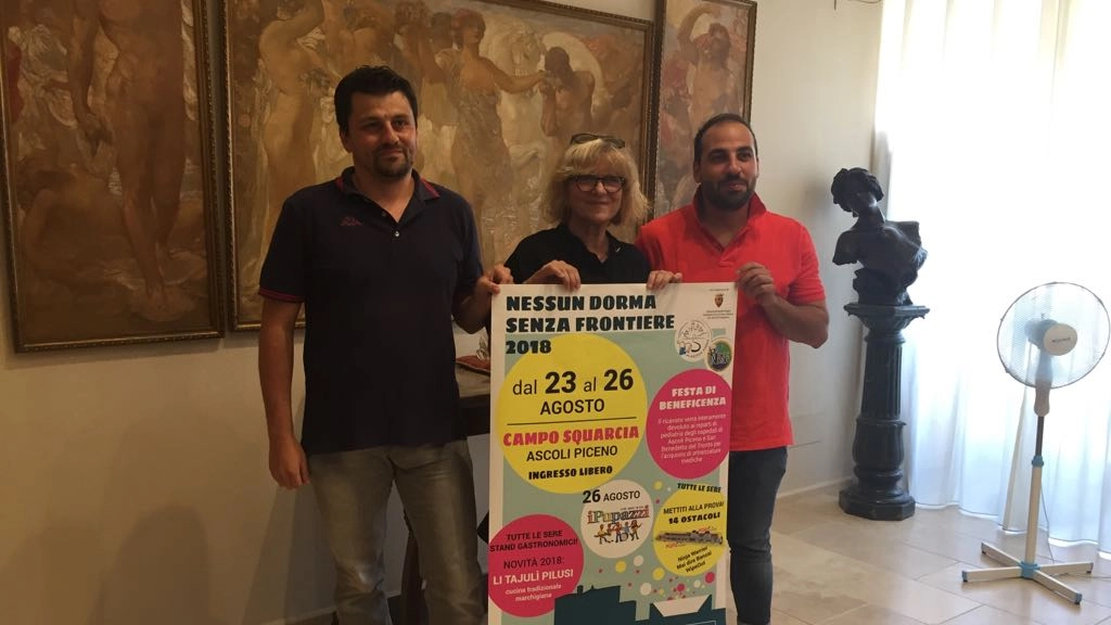 "Nessun dorma senza frontiere" ad Ascoli dal 23 al 26 agosto