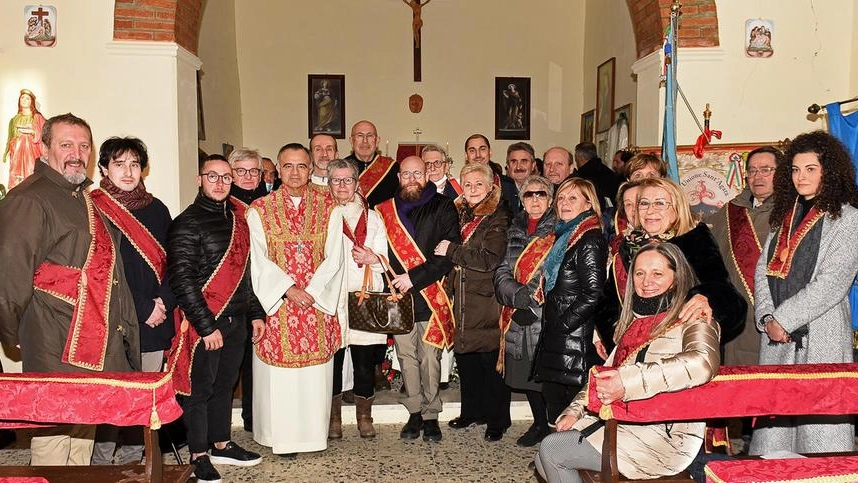 Dopo 235 anni torna un vescovo  nell’antico oratorio di Sant’Agata    