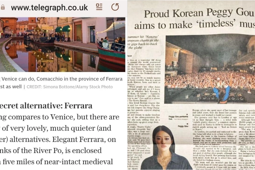 The Telegraph e il Korea Herald che parlano di Ferrara