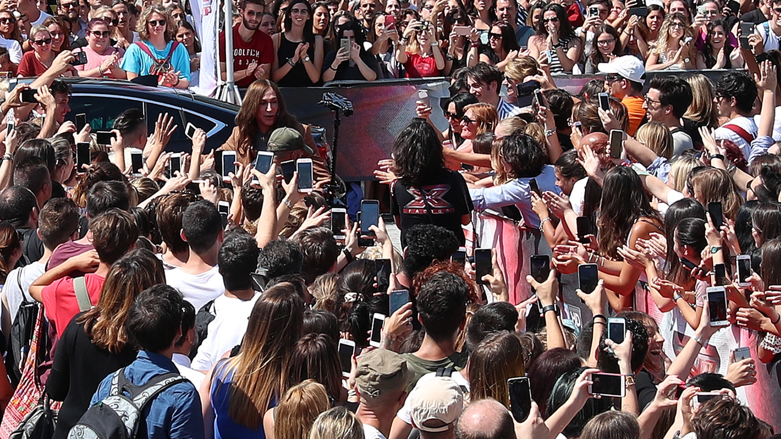 X Factor 2018, Manuel Agnelli tra il pubblico di Pesaro (FotoPrint)