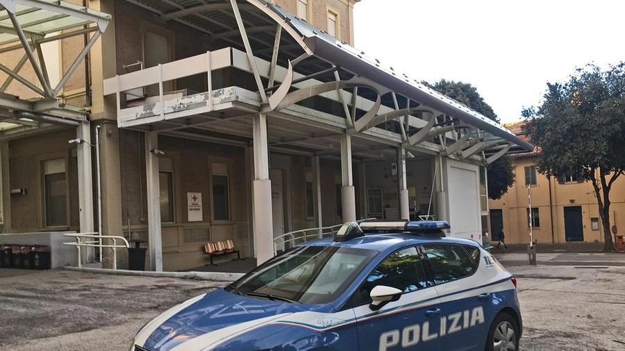 Aggressione al Pronto soccorso di Pesaro (foto Luca Toni)