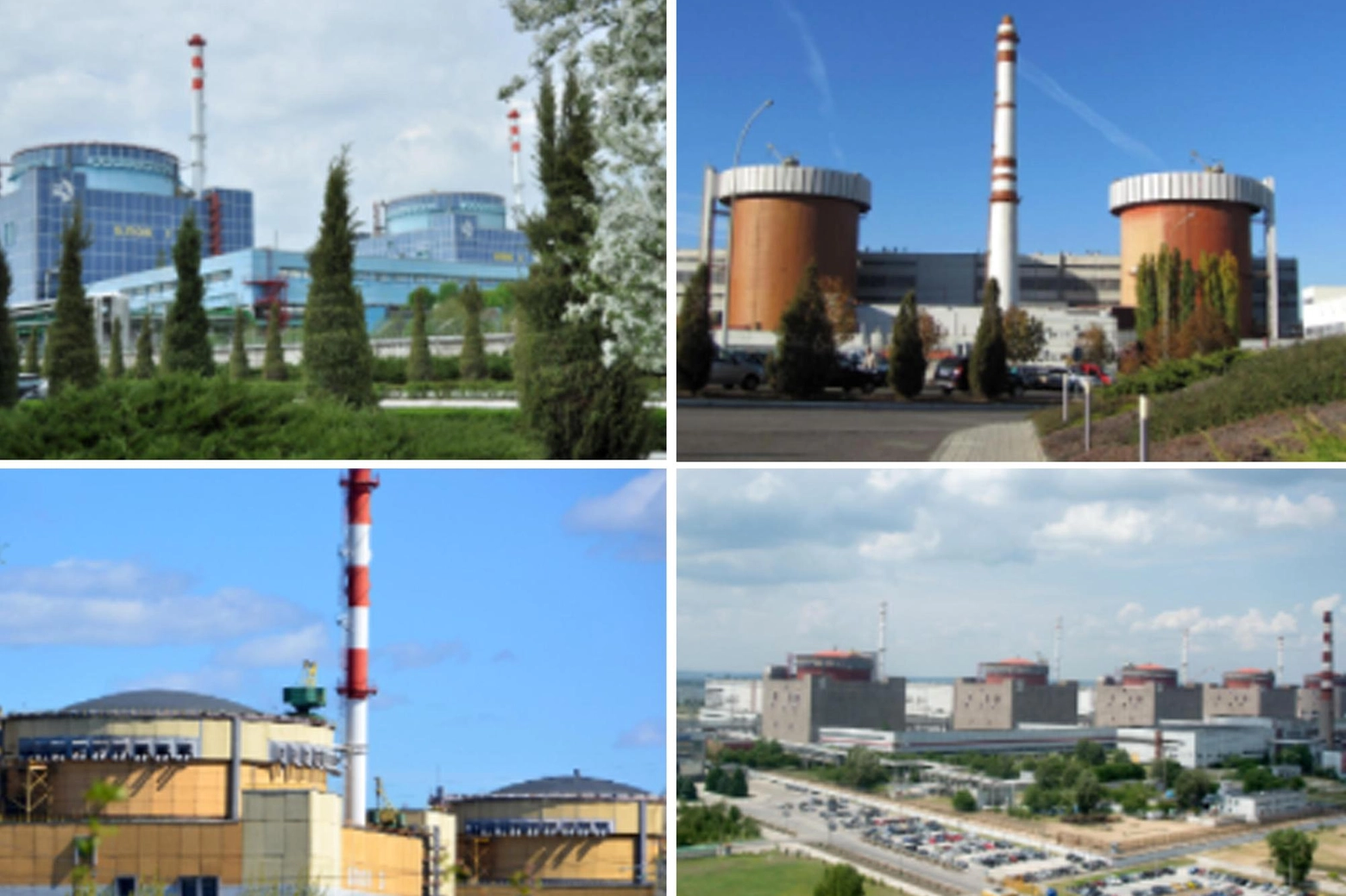 Quattro centrali nucleari in Ucraina