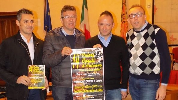 Federico Simoni, Massimo Barbujani,  Daniele Lucchiari e Cristiano Roccato