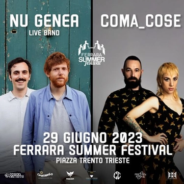 Ferrara summer festival 2023: gli anni ’90 protagonisti, arrivano anche i Nu Genea