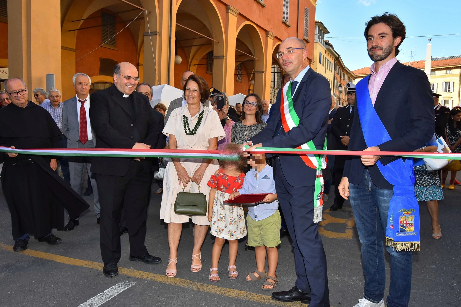 Il sindaco Vecchi inaugura la Giareda e piazza Gioberti