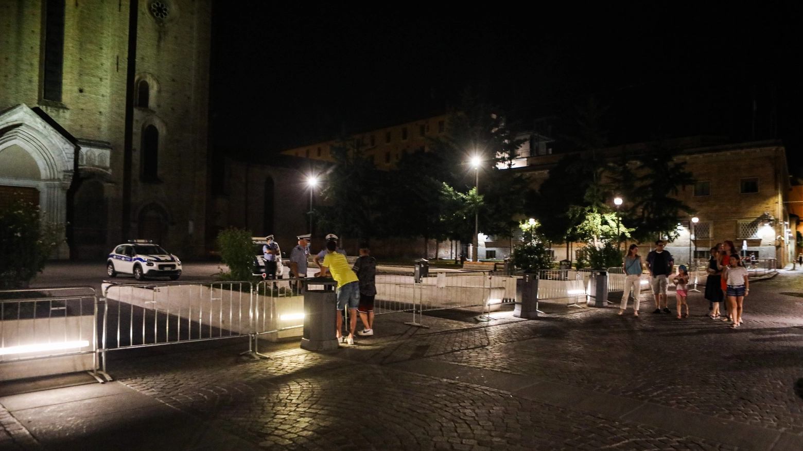 Bologna, Piazza San Francesco chiusa (FotoSchicchi)