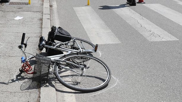 Incidente in bicicletta, foto generica