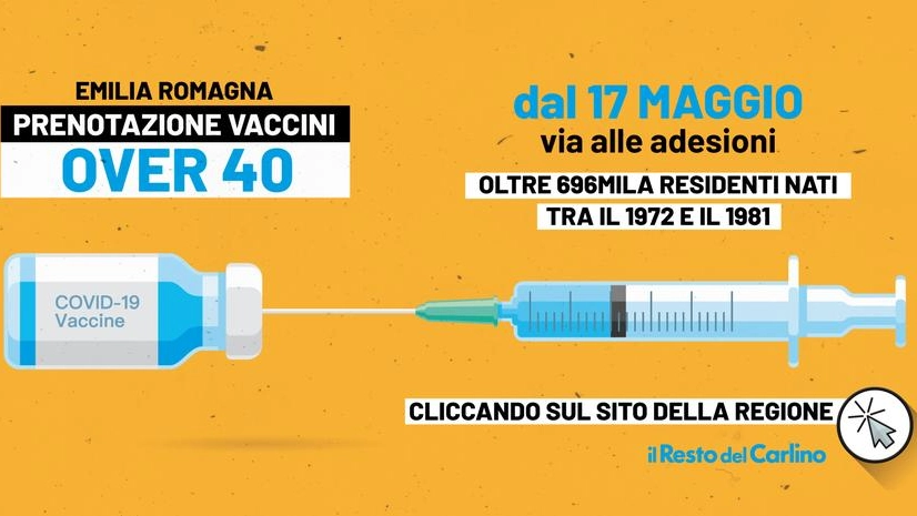 Le vaccinazioni over 40 riguardano circa settecentomila persone in regione