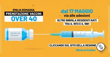 Vaccino Emilia Romagna, prenotazioni: tocca agli over 40, la guida