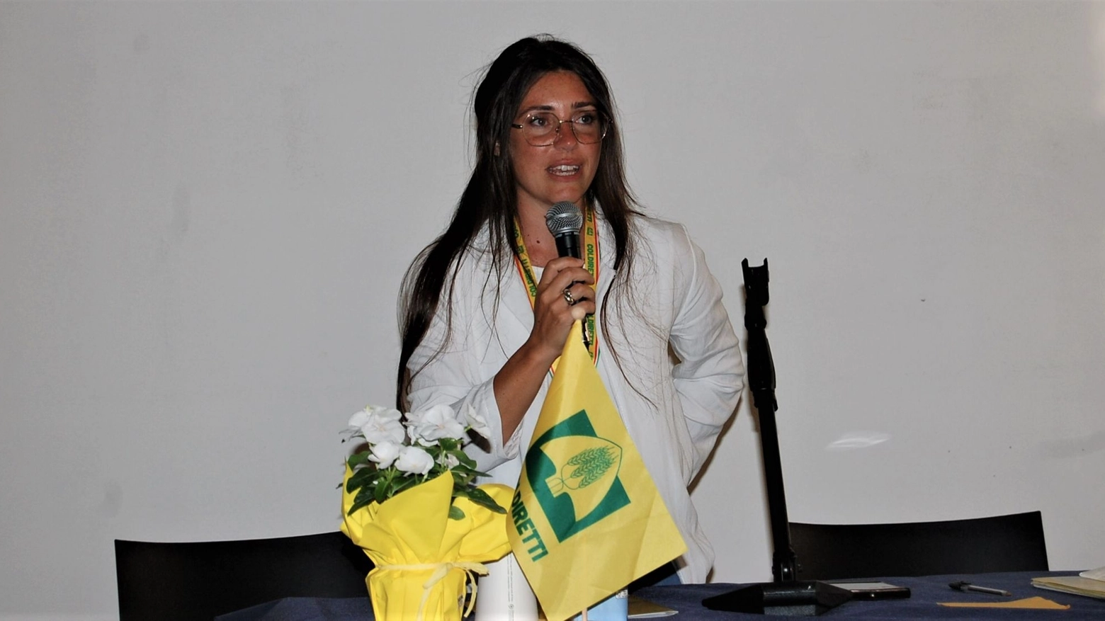 La presidente Coldiretti Marche Maria Letizia Gardoni