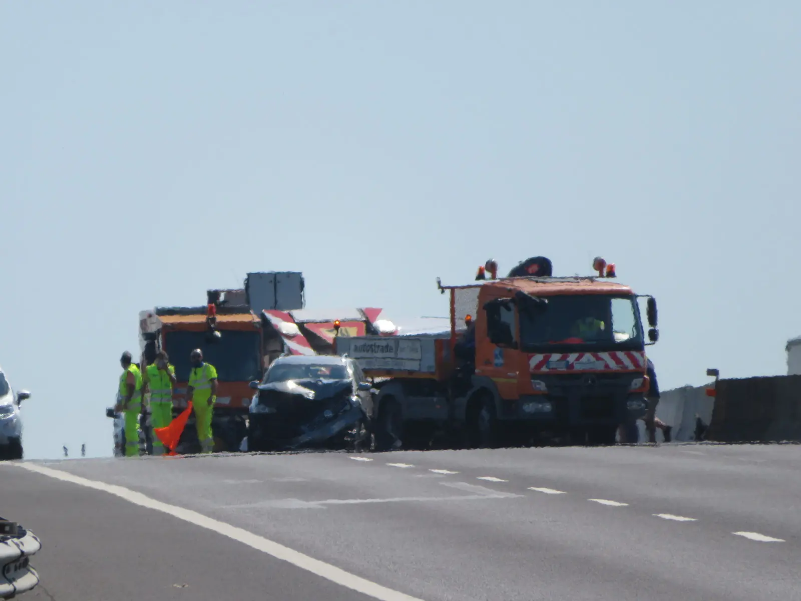 Incidente in A14 a Faenza, cinque feriti nel tamponamento