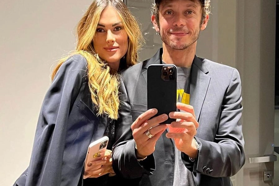 Valentino Rossi e Francesca Sofia Novello