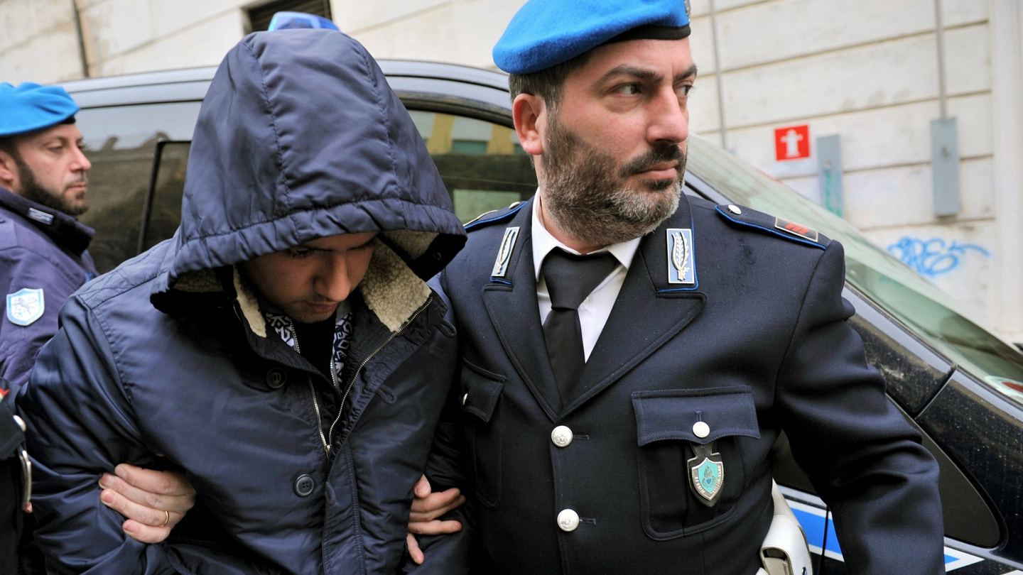 Antonio Tagliata in occasione dell’ultima udienza al tribunale dei minori di Ancona