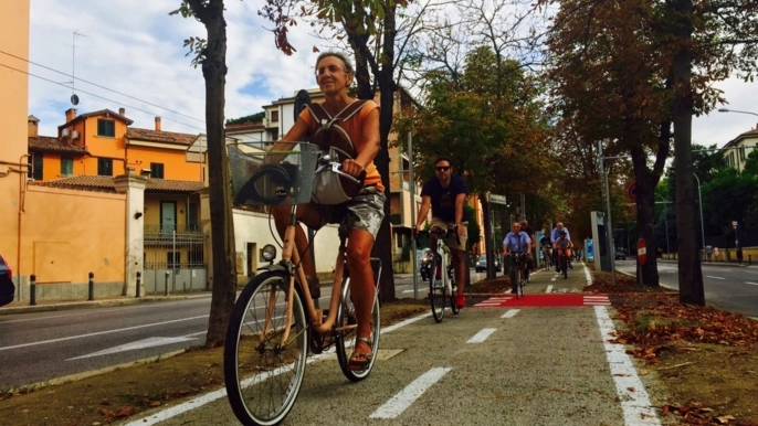 Negli ultimi 10 anni Bologna ha visto un'impennata nell'uso delle biciclette