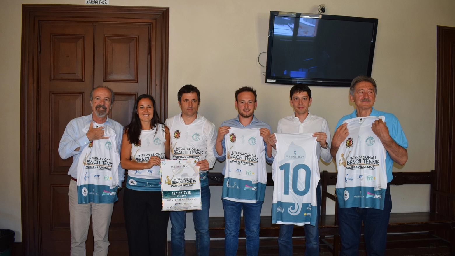 I promotori degli Internazionali di Marina di Ravenna 2017