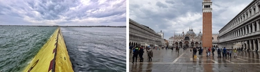 Mose a Venezia: pronta la porta della conca di Malamocco che non chiude il porto