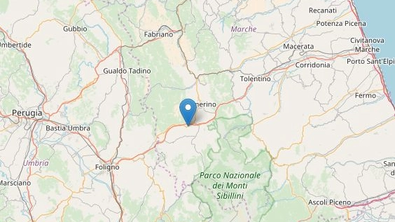 Terremoto 18 gennaio 2018 in provincia di Macerata (foto Ingv)