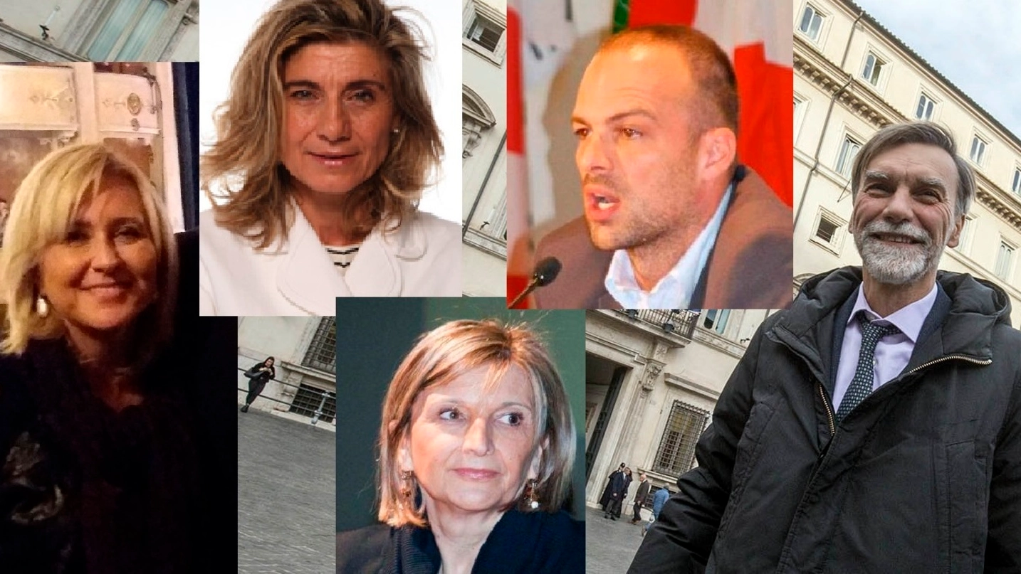 Da sinistra Licia Ferrari, Antonella Incerti, Vanna Iori, Andrea Rossi e Graziano Delrio