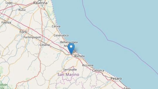 Terremoto Rimini oggi, epicentro a Santarcangelo di Romagna (Ingv) 
