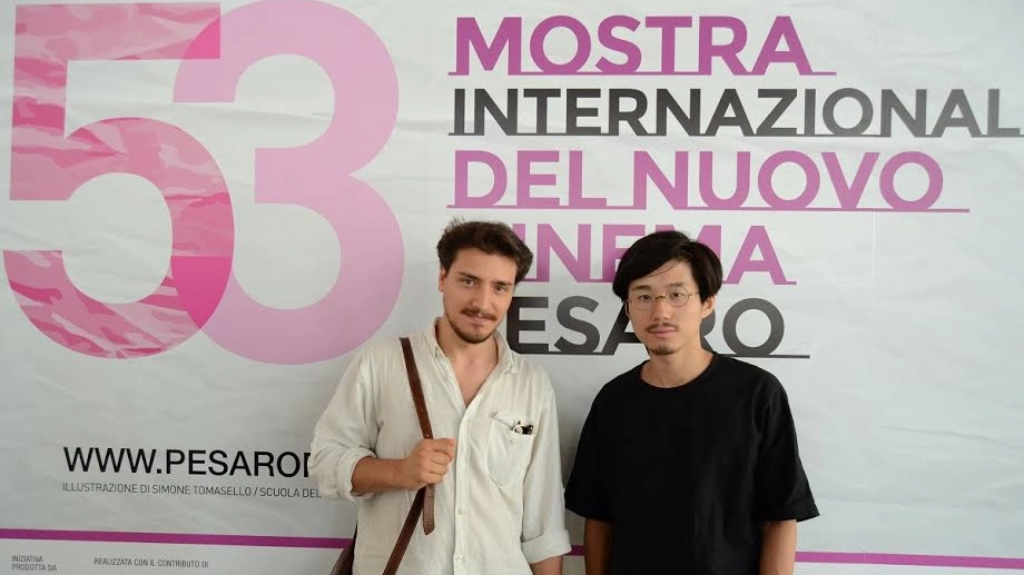 Yan Cheng e Federico Francioni registi del film “The first shot”, premio Miccichè