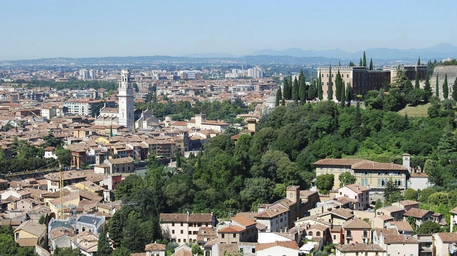 Una panoramica di Verona