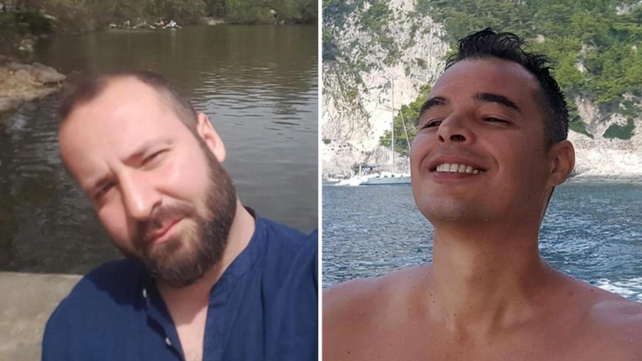 Da sx: Luca Nogaris, 38enne, e Alessio Picelli, 48 anni.