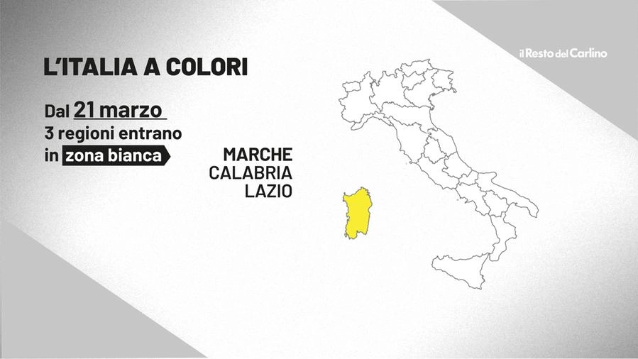 L'Italia a colori dal 21 marzo