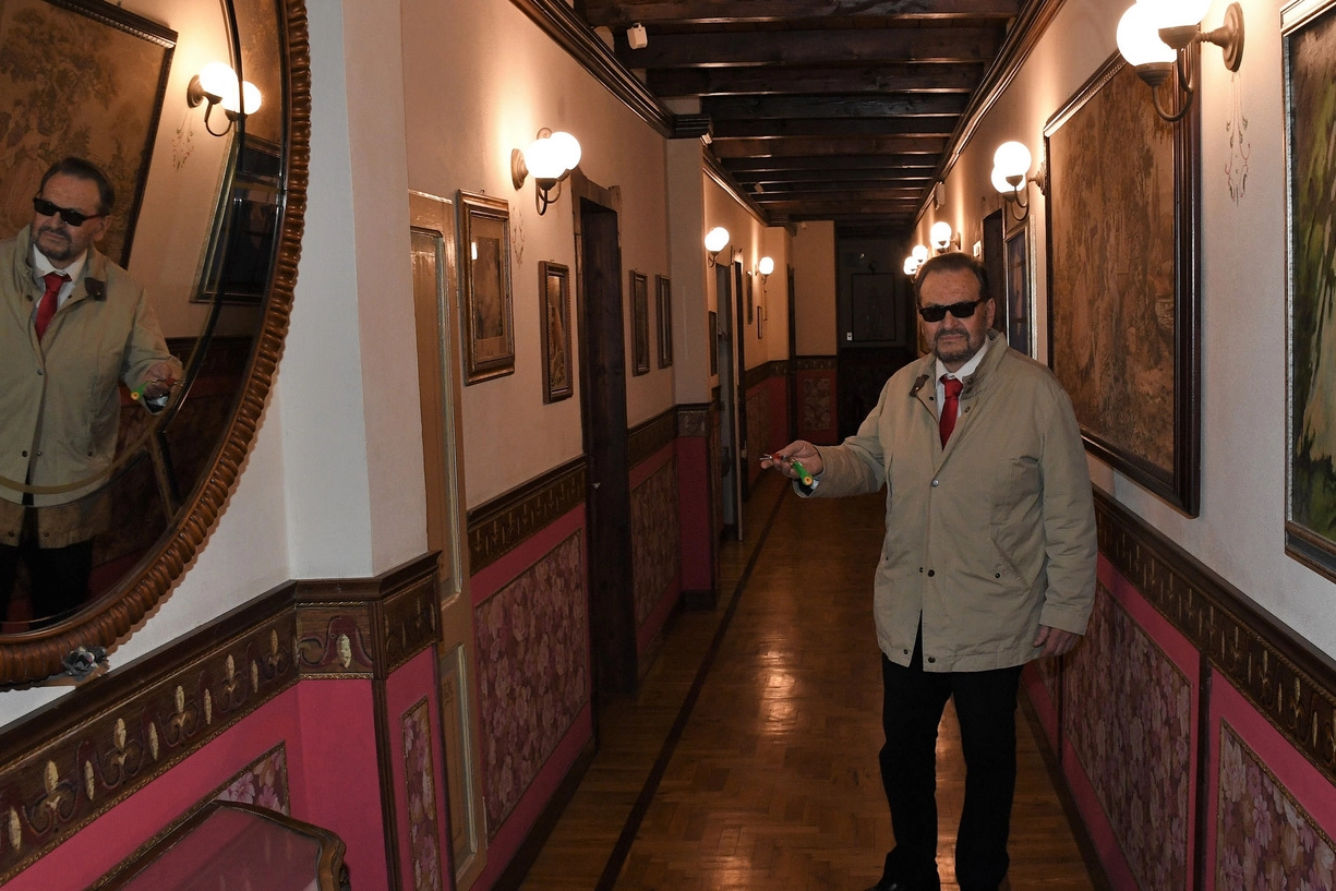 Claudio Camola, proprietario dell’albergo ‘Villino della Flanella’