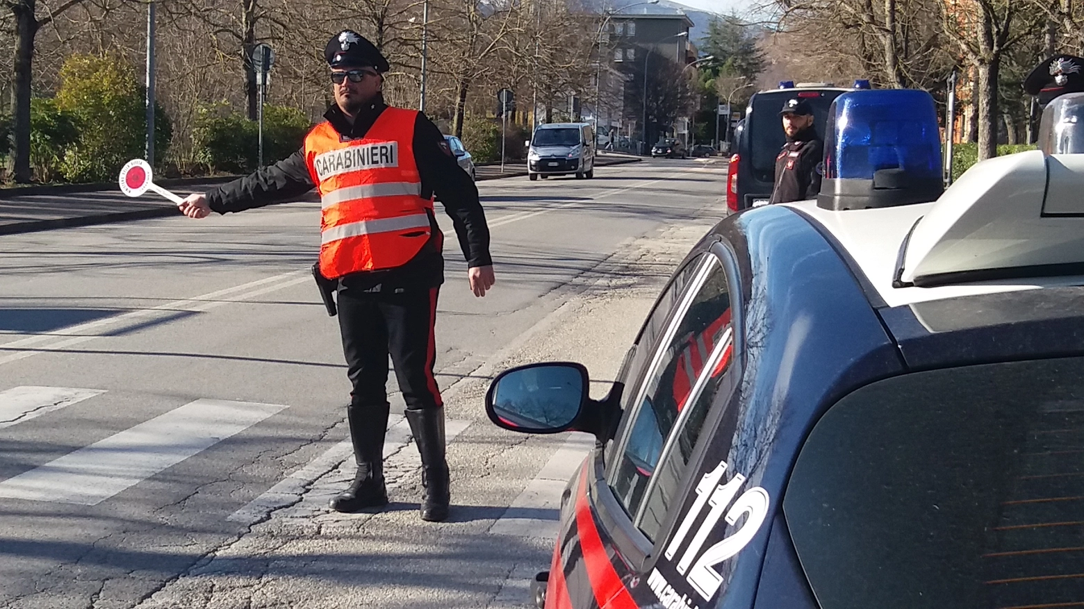 I carabinieri fabrianesi in strada per i controlli anche sull'alcol