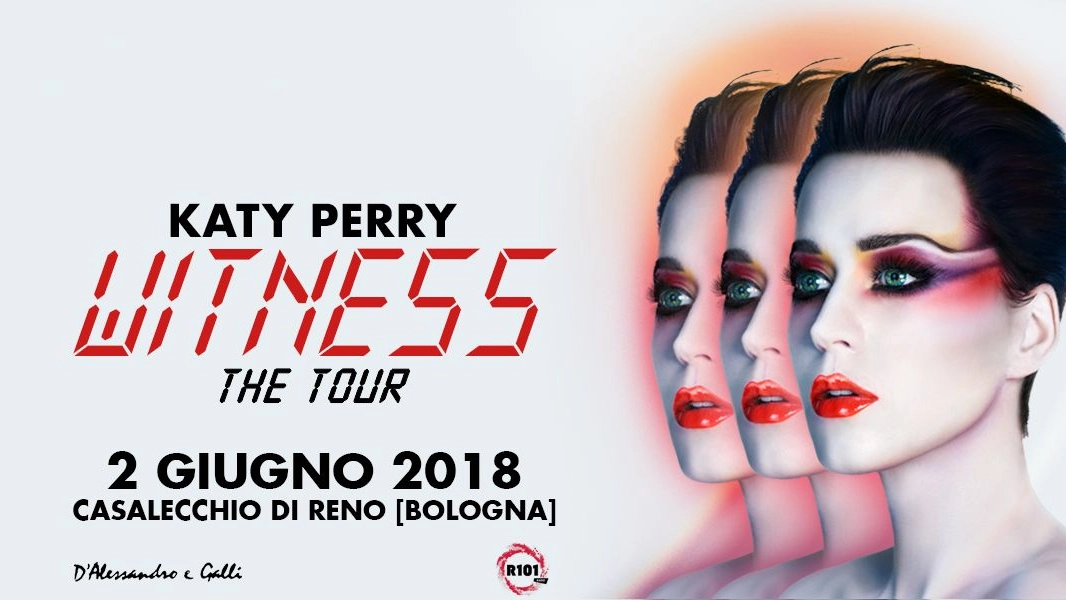 Katy Perry in concerto a Bologna il 2 giugno
