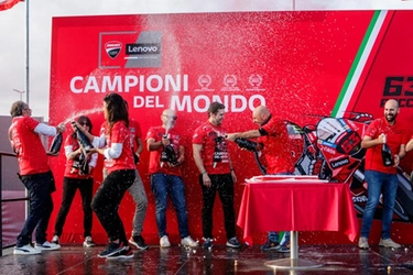 Ducati campione del mondo 2022: la grande festa a Borgo Panigale per Pecco Bagnaia