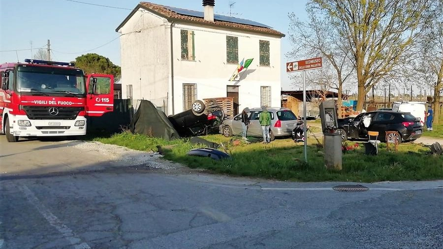L'incidente si è verificato a Villanova di Bagnacavallo (Scardovi)