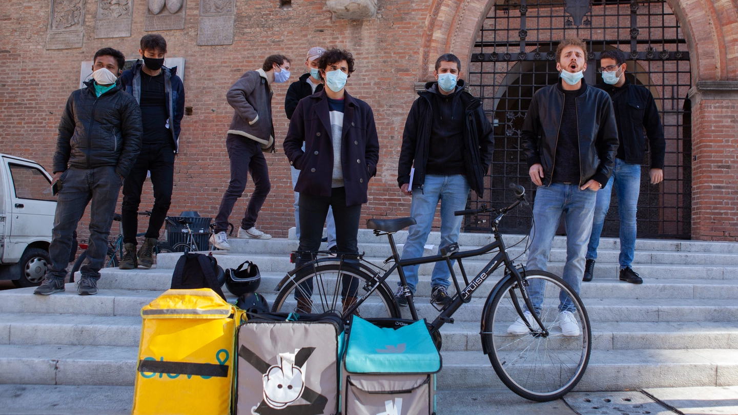 Riders, la protesta a Bologna (FotoSchicchi)
